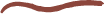 A brown color pointed shaped line