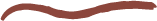 A brown color wave shaped line